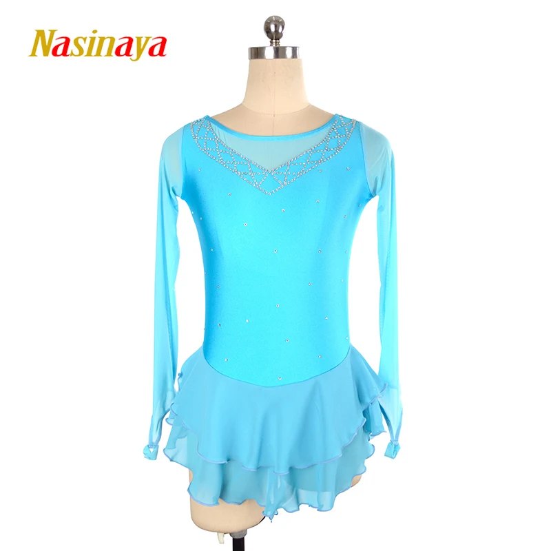 Nasinaya Figure Skating Competition Training Women\'s Children\'s Dress Patinaje Artistic Gymnastics Performance