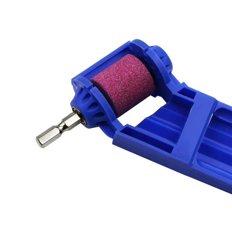 Portable Drill Grinder BIT KIT Sharpener Grinding Roda Pisau Mata Bor Mini Angle Mesin Alat Listrik
