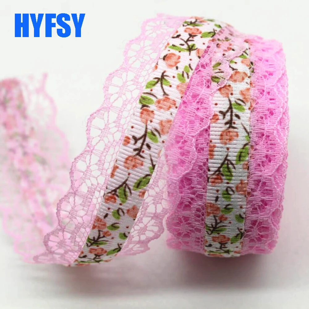 20 Yards 28MM Lace Ribbon DIY Handmade Material Gift Wrapping Hair Accessories Colorful Bows Skirt Edge Home Decoration