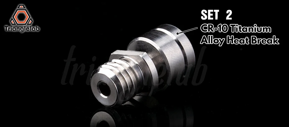 Trianglelab CR10 Kühlkörper Voll-Metall Hotend Upgrade-Kit für CR-10 Ender3 Drucker Micro Swiss CR10 Hotend Titan Wärmebrücher – Detail 3