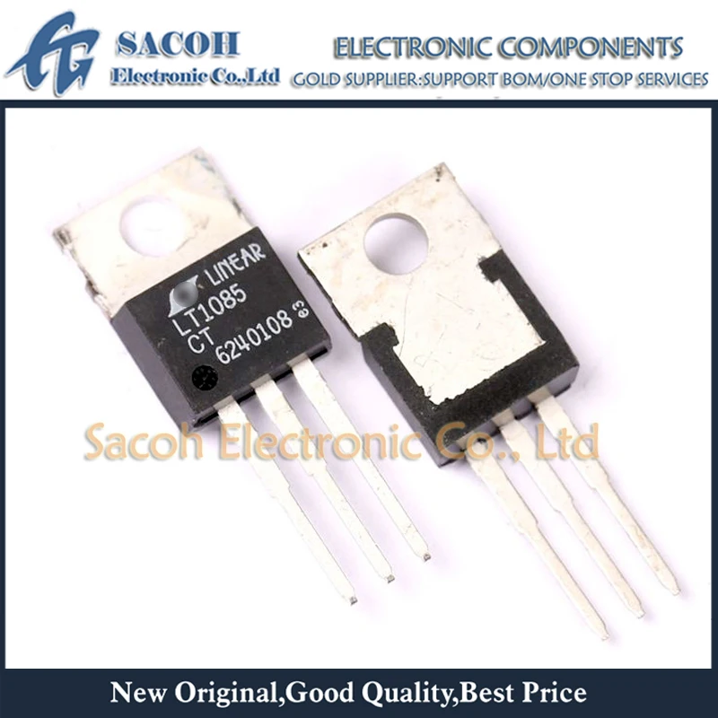 

New Original 1Pcs/Lot LT1085CT LT1085CT-5 OR LT1085CT-12 LT1085 1085 TO-220 3A Fixed Voltage Regulator