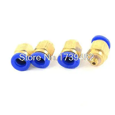 

M5 Male Thread to 8mm Push in Tube Dia Pneumatic Quick Coupler 4pcs