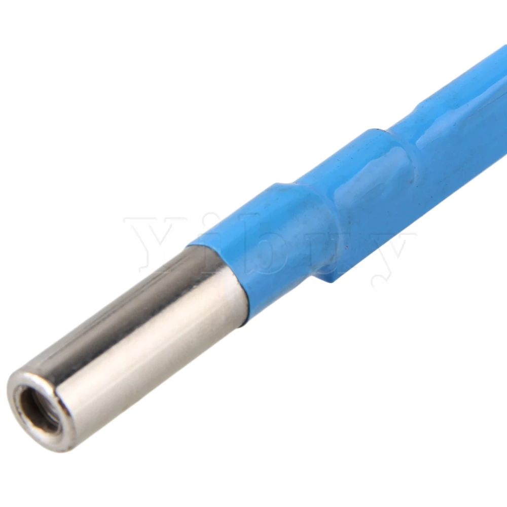 Yibuy Blue 9 x 460mm Guitar Truss Rod Steel Two Way Adjustment Guitar Neck Rod