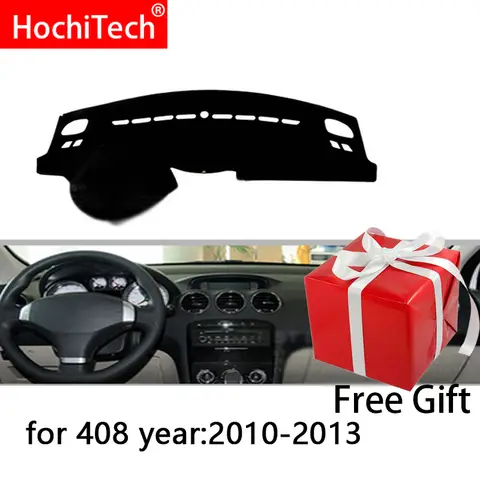 Bilens instrumentbräda, överdrag, matta, skugga, kudde, mattor, tillbehör för Peugeot 408 2010-2013 höger- och vänsterstyrd 10 best sales Peugeot 408 GT - №1