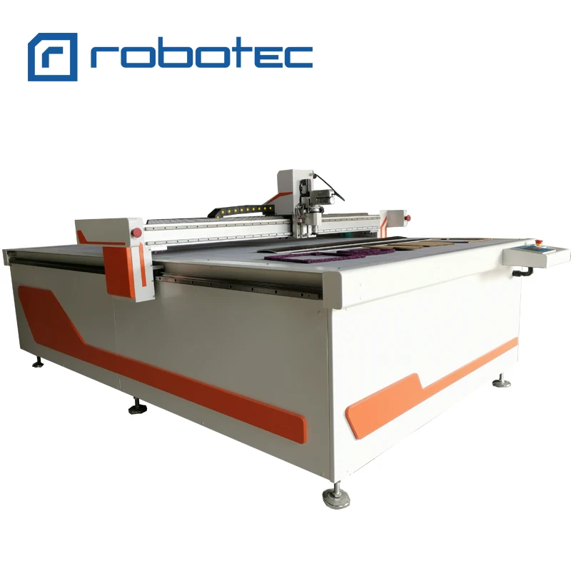 Leather Carpet Oscillating Knife Cutting Machine 2500*1600mm Working Size/Leather Fabric cutting Machine With CCD Opiton
