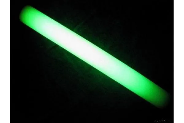 10pcs 7.5 x 75mm Green Night Fishing Light LED Fluorescent Lightstick Dark Glow Sticks Fishing Tackle for Fishing Camping