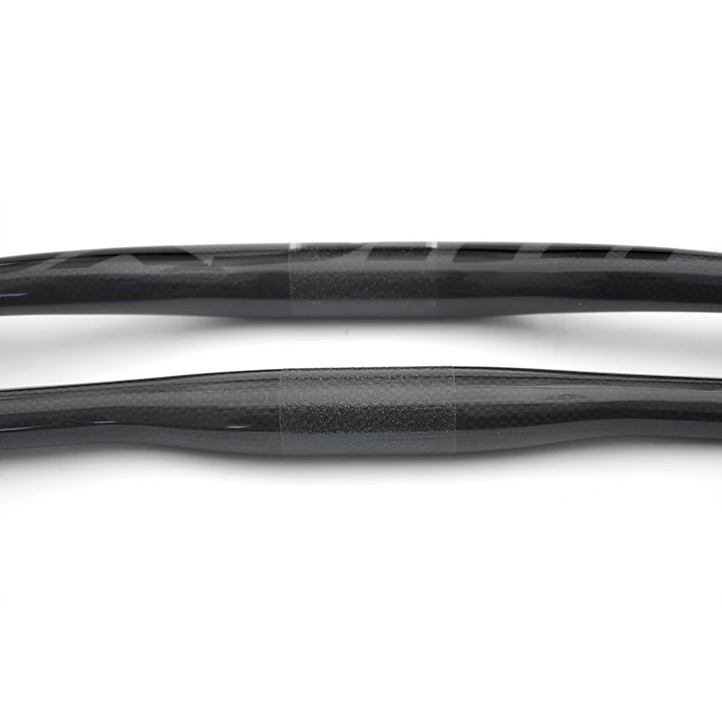 Kierownica rowerowa Ullicyc Full Carbon MTB 3K Gloss Black 580-740mm Flat/Rise, lekka, ulepszona do rowerów górskich i hulajnóg elektrycznych — zdjęcie 5
