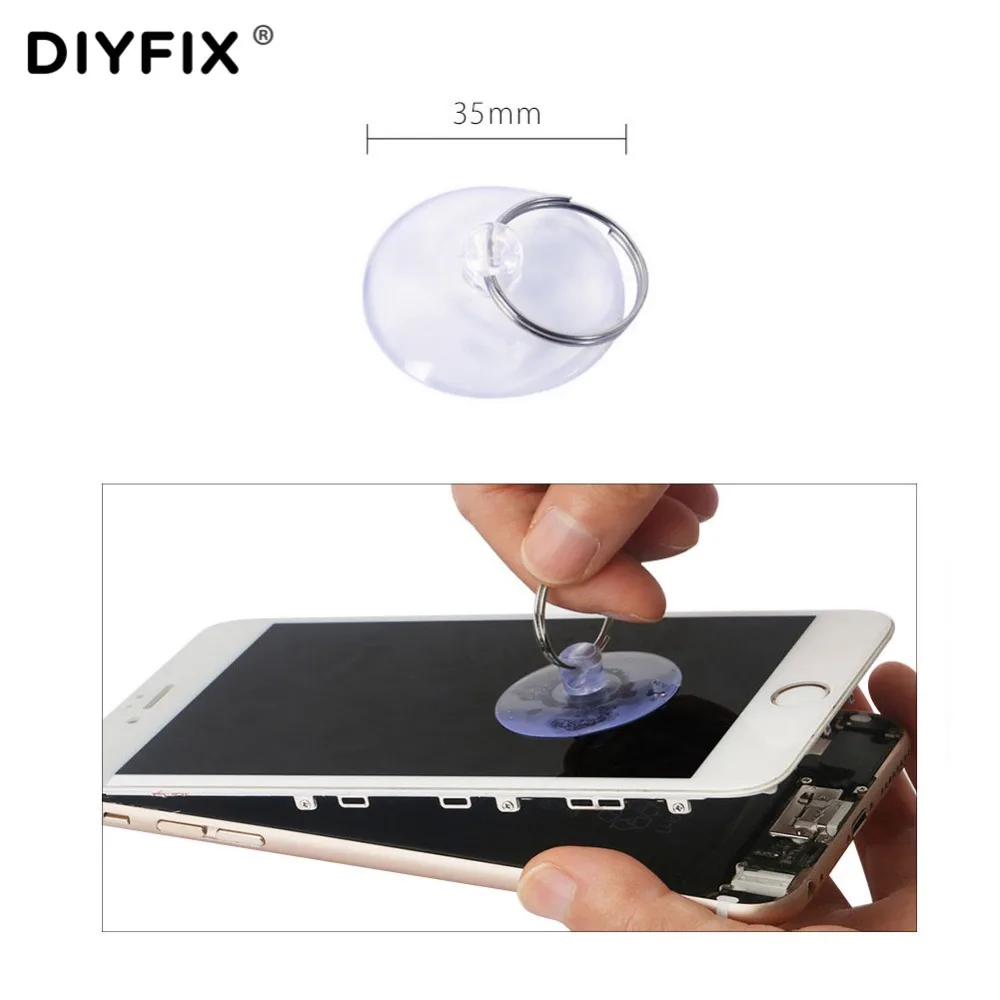 DIYFIX CellPhone Repair Tool Kit Tweezers Screwdrivers Spudger Pry Opening Tools for iPhone XR XS 8 7 6S 6 Plus Hand Tools Set