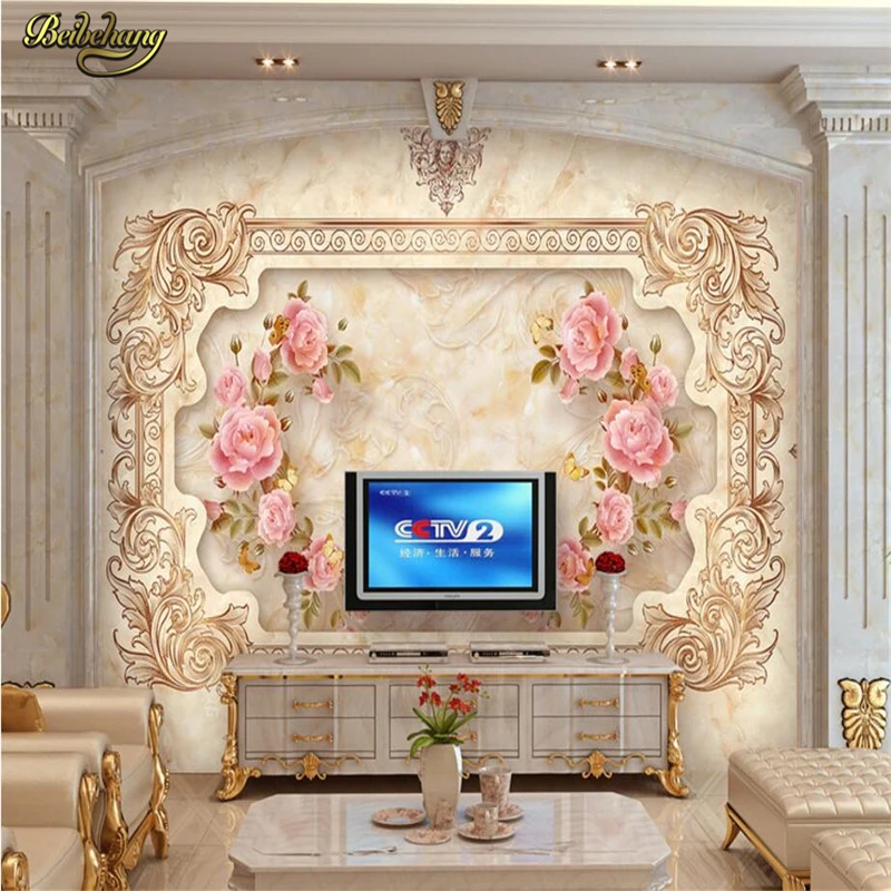 

beibehang Stone relief Custom papel de parede 3d Mural Wallpaper Bedroom Hotel Restaurant Large photo wall papers home decor