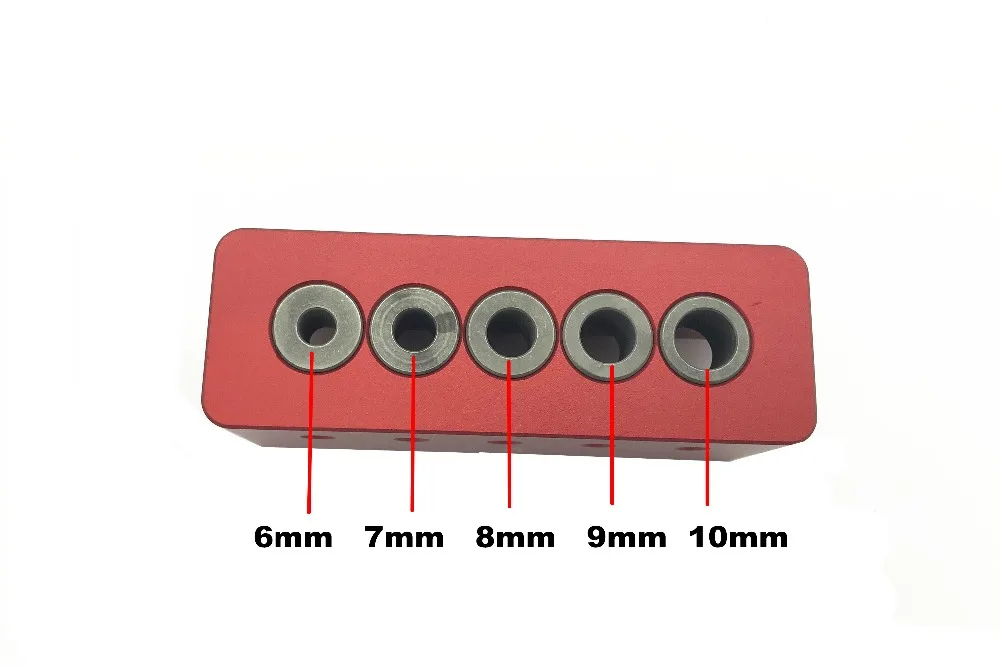 Houtbewerking Tool Boor Locator Kraag Ring Boor Klepstandsteller Boor Haakse Gids Bit Doweling Jig Cilinder Boor Gaten