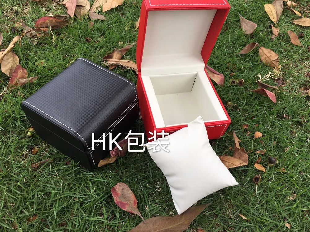 

Wholesale PU Leather Watch Boxes Black Watch Storage Brand Boxes Jewellry Display Gift Boxes For Men And Women W005