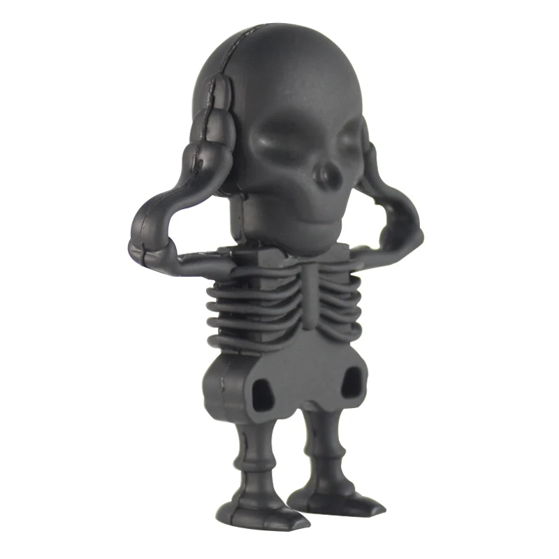 PenDrive cartoon Skeleton USB Flash Drive 64GB/8GB/16GB/32GB/4GB Memory Stick pen drive usb 2.0 disk free shipping