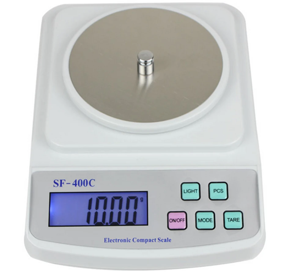 NEW SF-400C 500g/0.01g high precision weight Digital pocket electronic balance jewelry chinese medicine scale