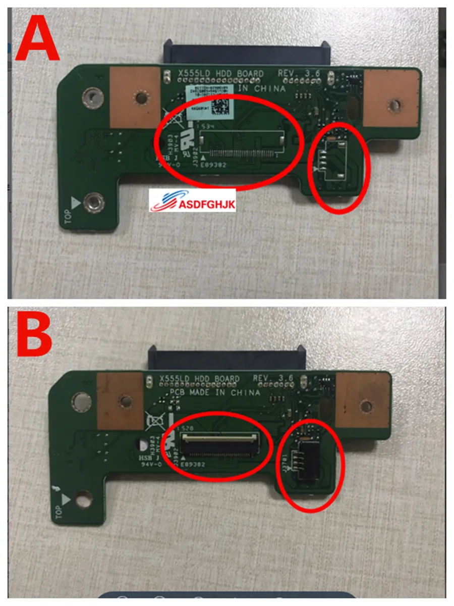    For ASUS X555L X555LD X555LP X555LI X555LJ hard drive HDD Board USB IO Board rev 3.6 100% TESED OK (TELL US A OR B)