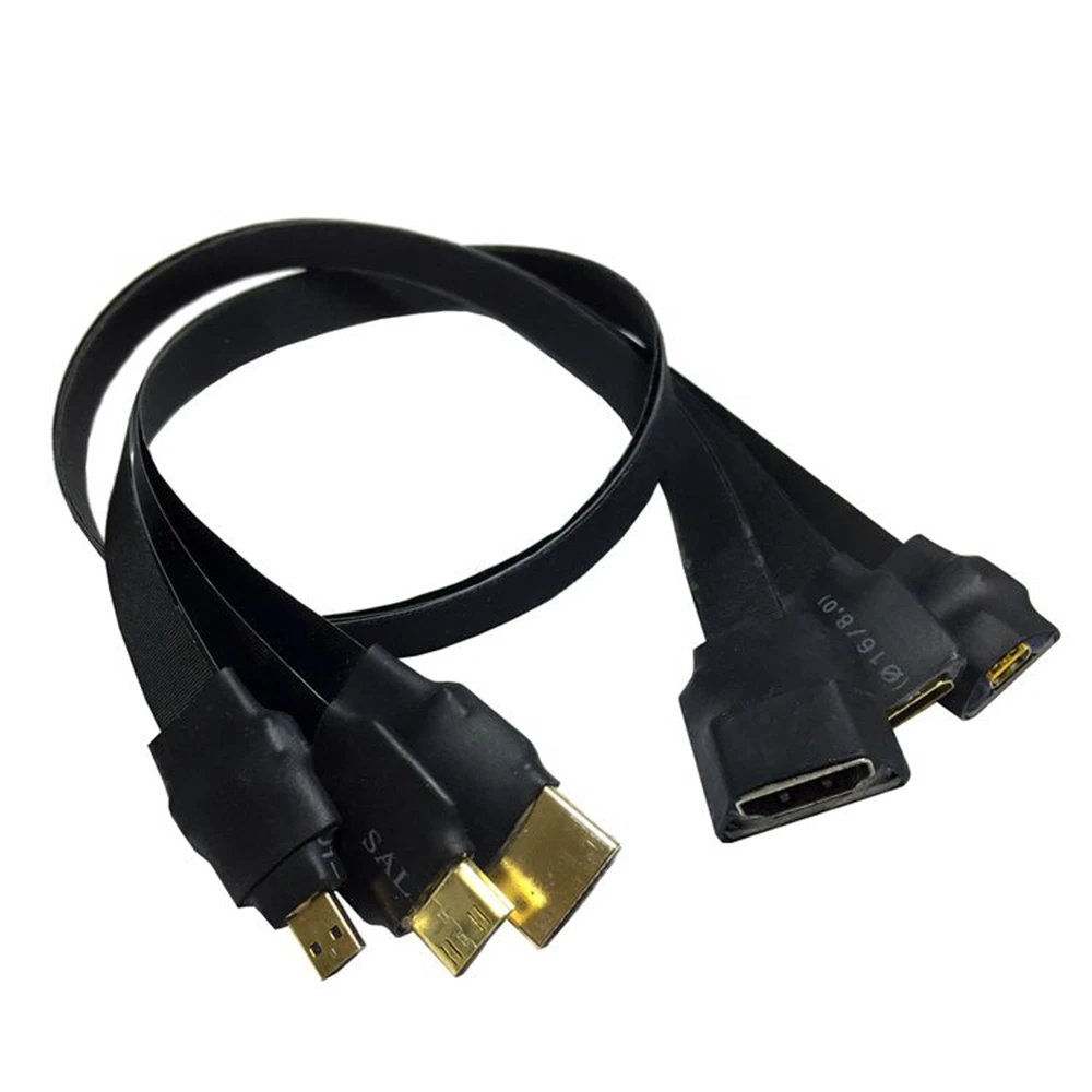 FPV HD-متوافق نوع A C D ذكر موصل درجة الذكور والإناث ل FPV HDTV مولتيكوبتر التصوير الجوي