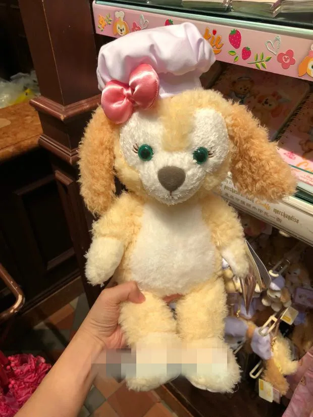 New Hong Kong Cookie dog Doll 40cm plush duffy friends gelatoni