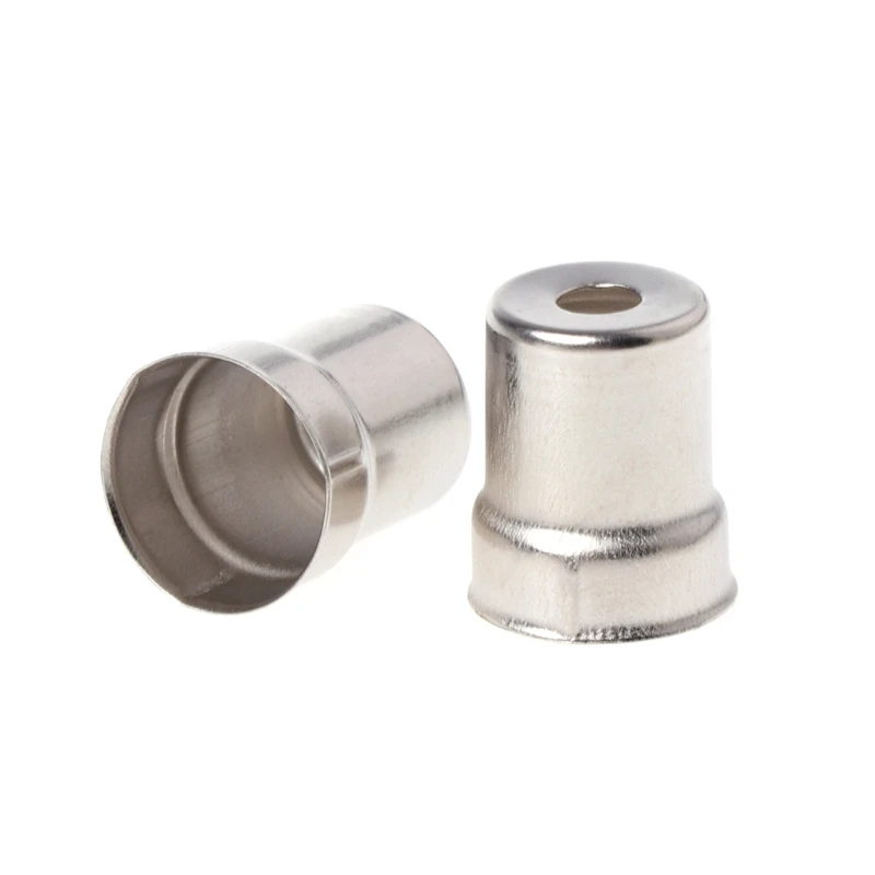 5Pcs/Set Steel Cap Microwave Oven Replacement Round Hole Magnetron Silver Tone Mar28