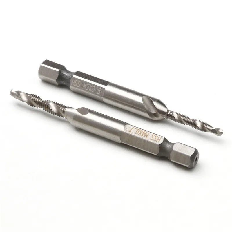 ZENHOSIT 6PCS/Set HSS High Speed Steel Drill Bits Tools Hole Cutter for Woodworking/Metal Drilling Bit Power M3/4/5/8/6/10 Kit