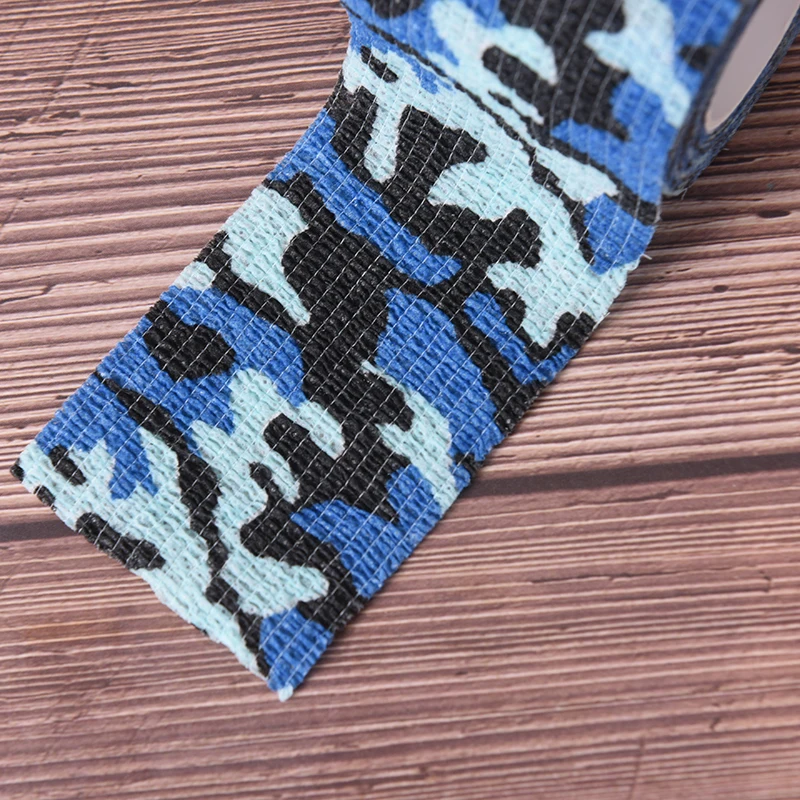 Self-adhesive Camo Stretch Bandage 5CM*4.5M Tactical Non-woven Protective Camouflage Tape For Rifle Gun Flashlight Camo Tape