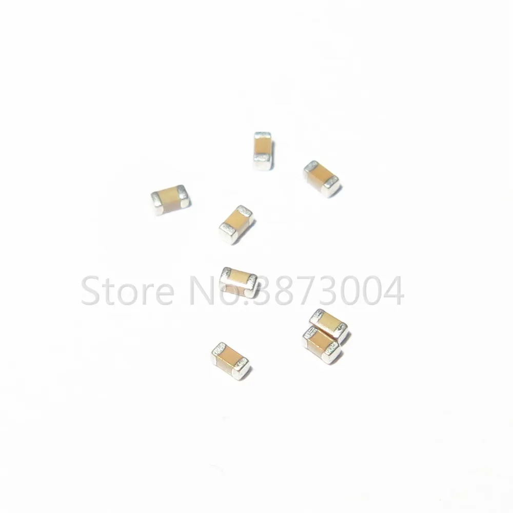 100pcs 0201 1000pF 1nF 50V X7R 10% Thick Film Chip Multilayer Ceramic Capacitor