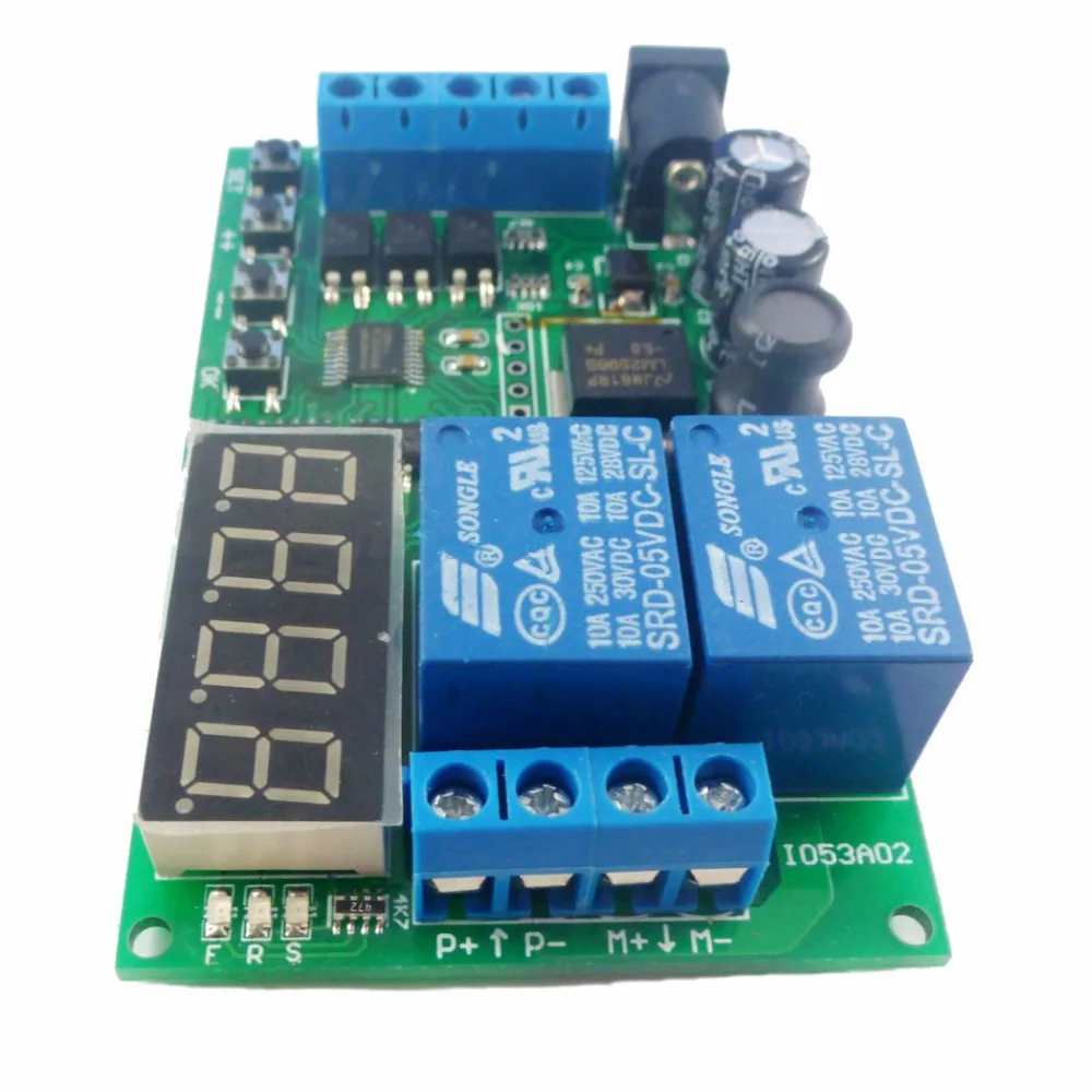 DC 5-24V Multifunction AC DC Motor Reversible Controller Driver Board For Toy PLC Car Garage Door