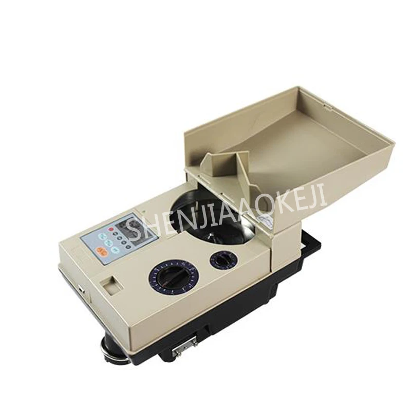 YT-518 High-speed coin counter 220V/110V Coin sorter Game currency counting machine Capacity of 2000 pieces