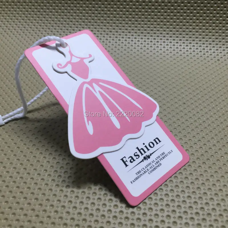 Customize clothing paper hang tag/garment tag/clothing printed label/high-quality cardboard printed hang tags/exquisite printing