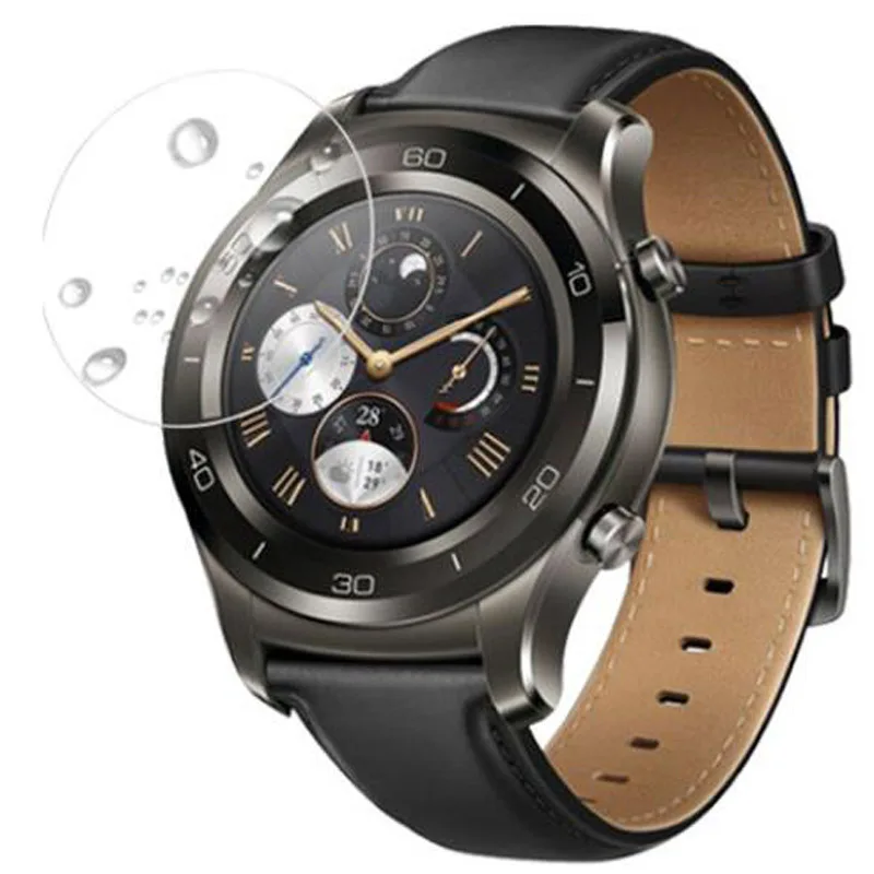 กระจกนิรภัยป้องกันฟิล์มสำหรับHuaweiนาฬิกา2 Pro Fit GT Active/Elegant HonorนาฬิกาMagic S1หน้าจอป้องกัน