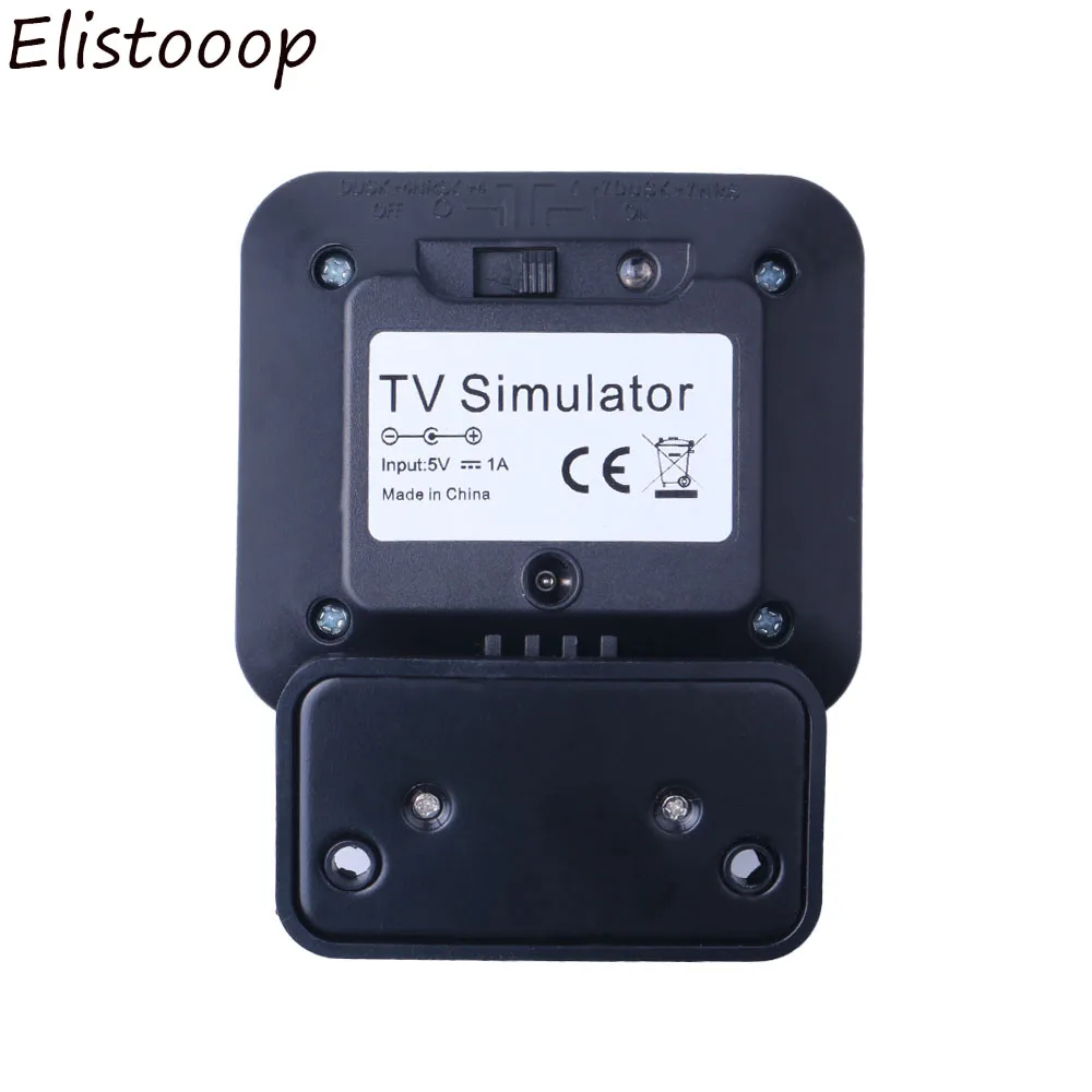 المدمج في 4 وضع LED التلفزيون محاكاة وهمية التلفزيون تدوير USB بالطاقة مكافحة لص جهاز أمن الوطن مع وظيفة الموقت #2