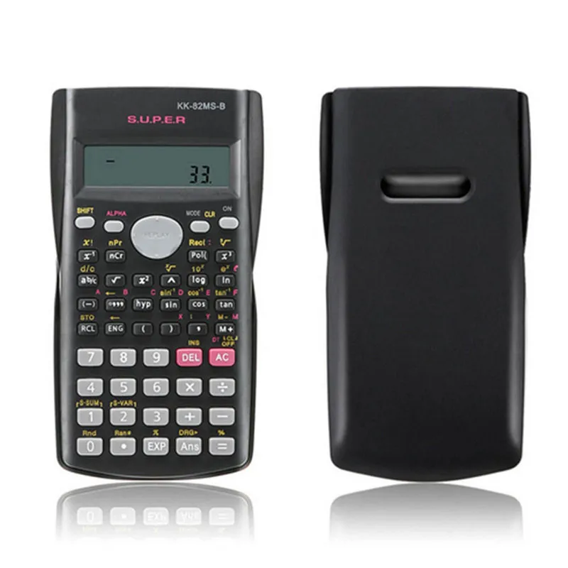 Scientific Calculator Handheld Portable School Mini Calculatrice Scientific Multifunctional Calculator Battery for Mathematics