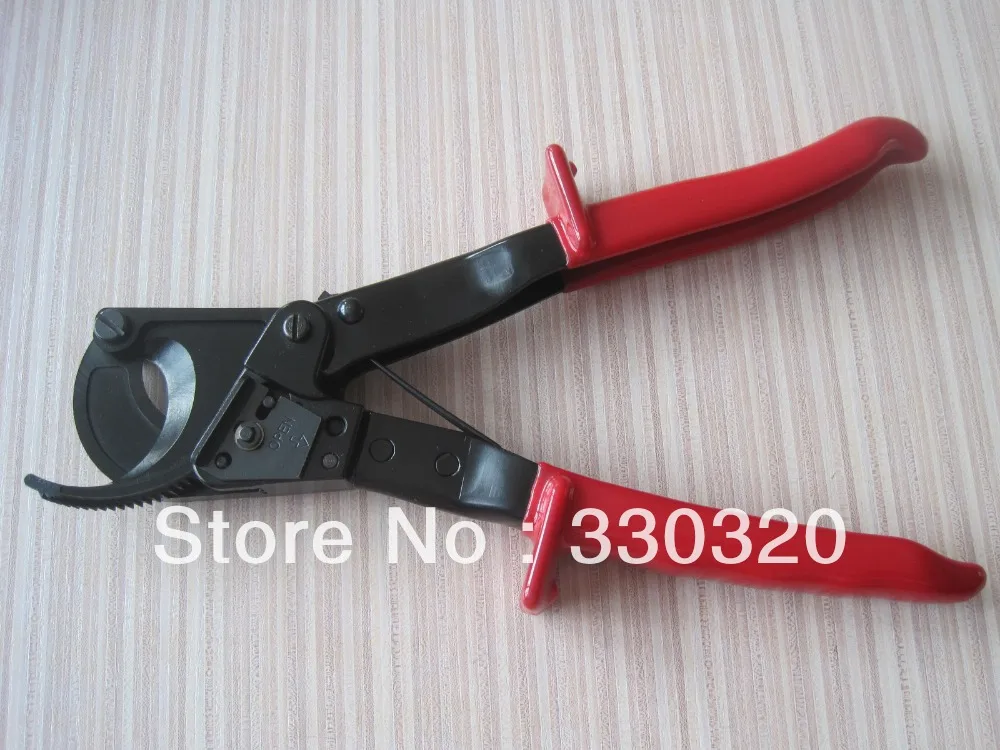 Ratchet cable cutter HS-325A,Cutting range:240mm2 max , Not for cutting steel or steel wire