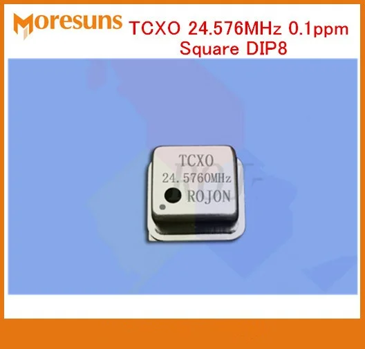 

Fast Free Ship 3PCS Sound DIY fihi high precision temperature-compensation crystal oscillator TCXO 24.576MHz 0.1ppm square DIP8