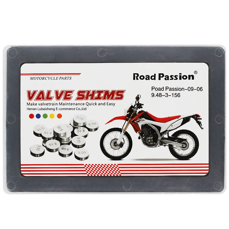 

156pcs Motorcycle 9.48mm 9.48 mm Diameter Valve Shims For Suzuki C109R C109RT DL1000 DR-Z400 DRZ400 E S M