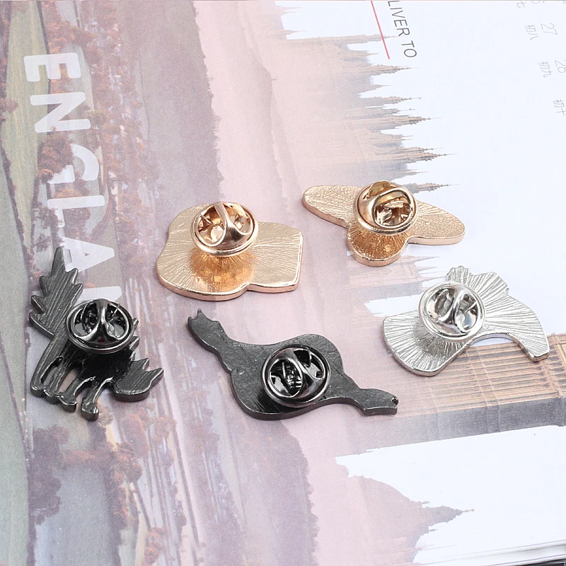 Fashion Black Cat Cowboy Hat Shoes Enamel Pin Girl Boss Brooches Jackets Clothes Collar Lapel Pin Badges Bag Accessories Jewelry