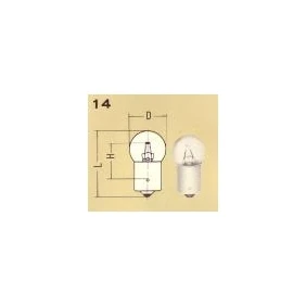 

Instrument Lamp 6V 12W BA15S/19 21X37.5 YQ6-12 A754 NEW 2pcs sellwell lighting 2025-02