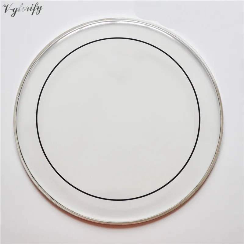 Transparent double drum skin drum head the outermost layer of skin sound controlled 12-13-14inch