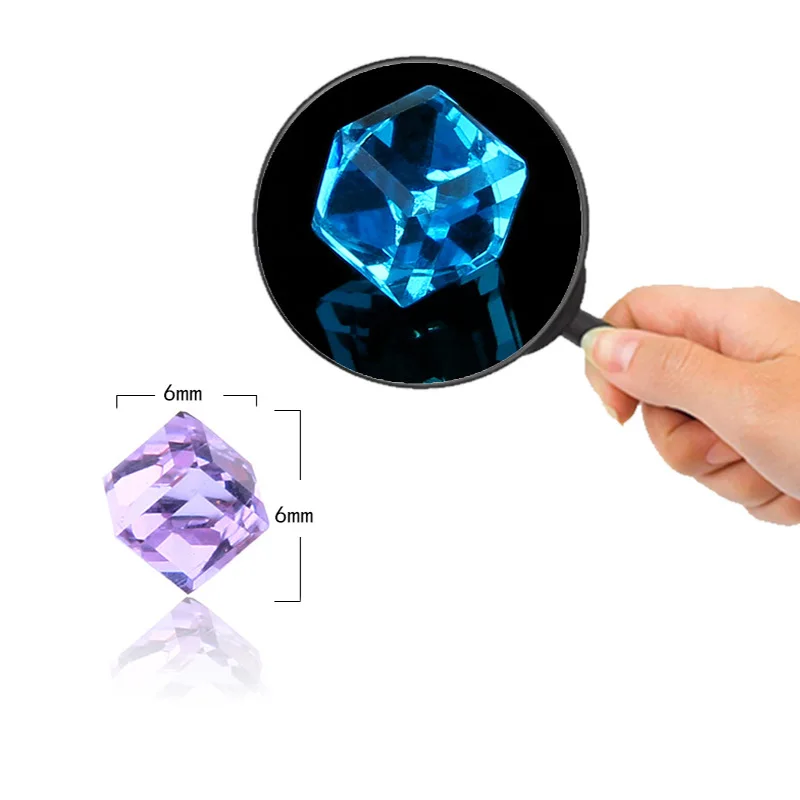 Womens Crystal Magnetic Earrings Water Cube Health Care Strong Magnetic Ear Stud Set Non Piercing Fake Earrings Best Gift