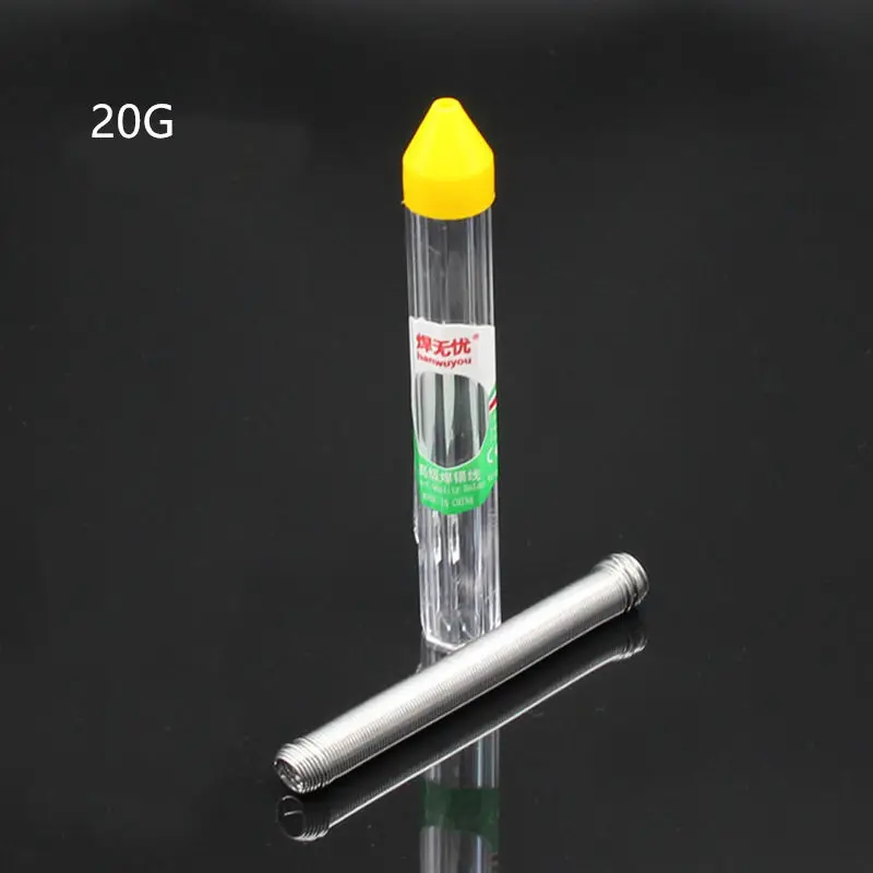 0.8mm/1.0mm  Portable Tin Wire Pen Silver Solder Wire Desoldering Braid Solder Remover Wick Wire Repair Tool Melt Solder 10g/20g