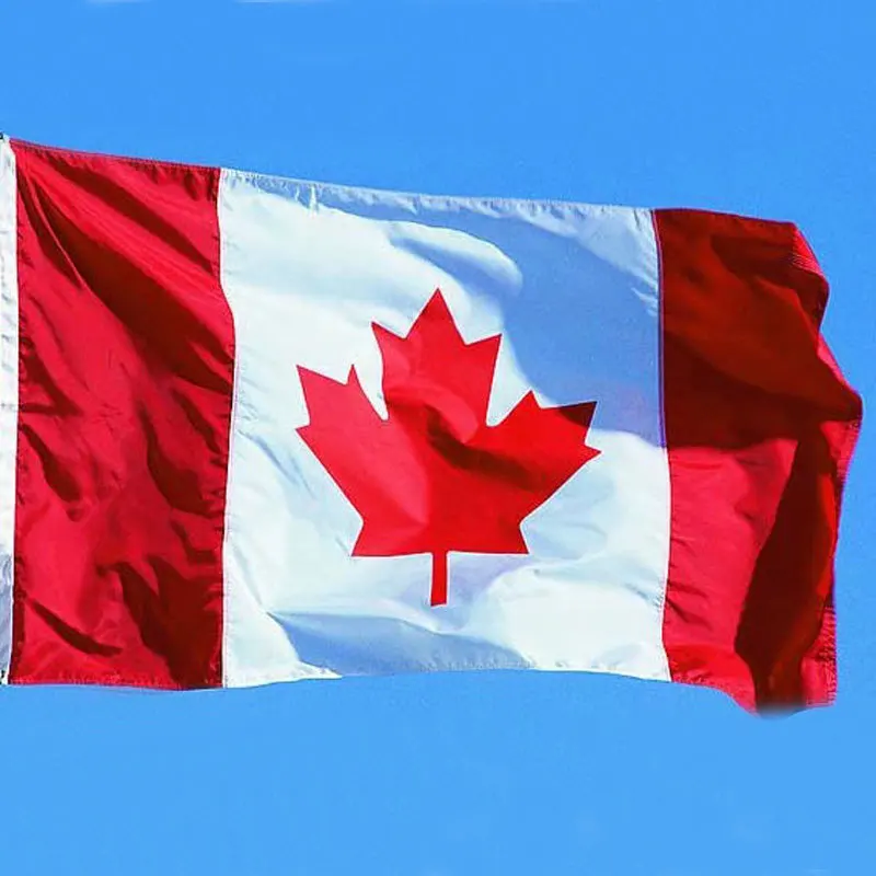 Canada flag 3ft*5ft 90*150cm bandera polyester Flying banner