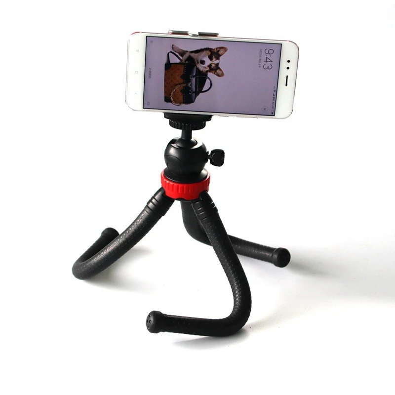 Flexible Octopus Large Tripod Stand  Multi-functional Mini Camera Tripod For Gopro 9 8 7 6 5 DJI Osmo Action Camera Accessories