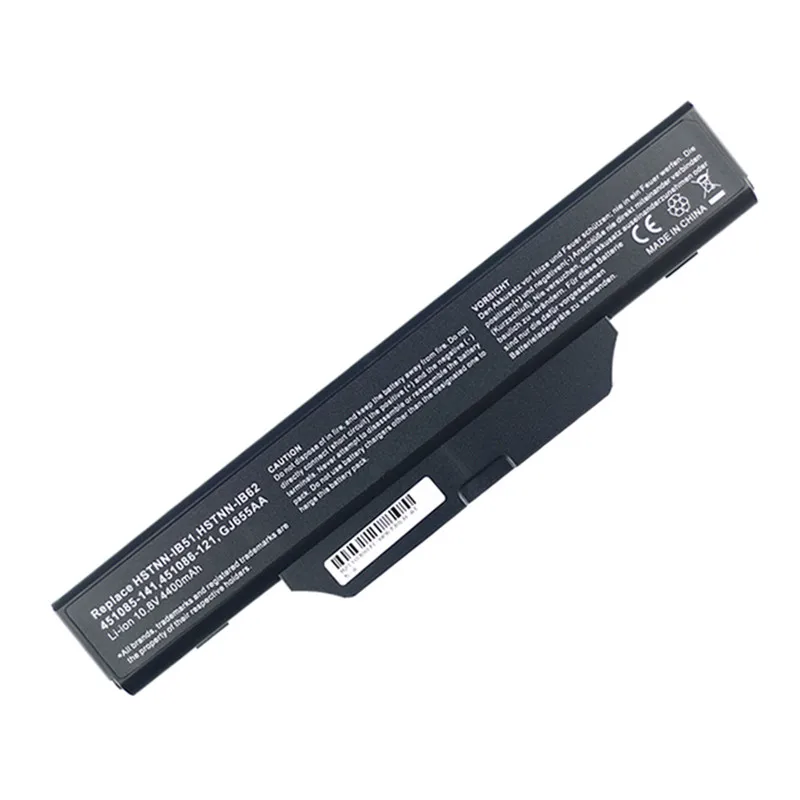 Laptop Battery For HP HSTNN-IB62 451085-141 451086-121 451086-161 451568-001 GJ655AA HSTNN-IB51 HSTNN-IB52