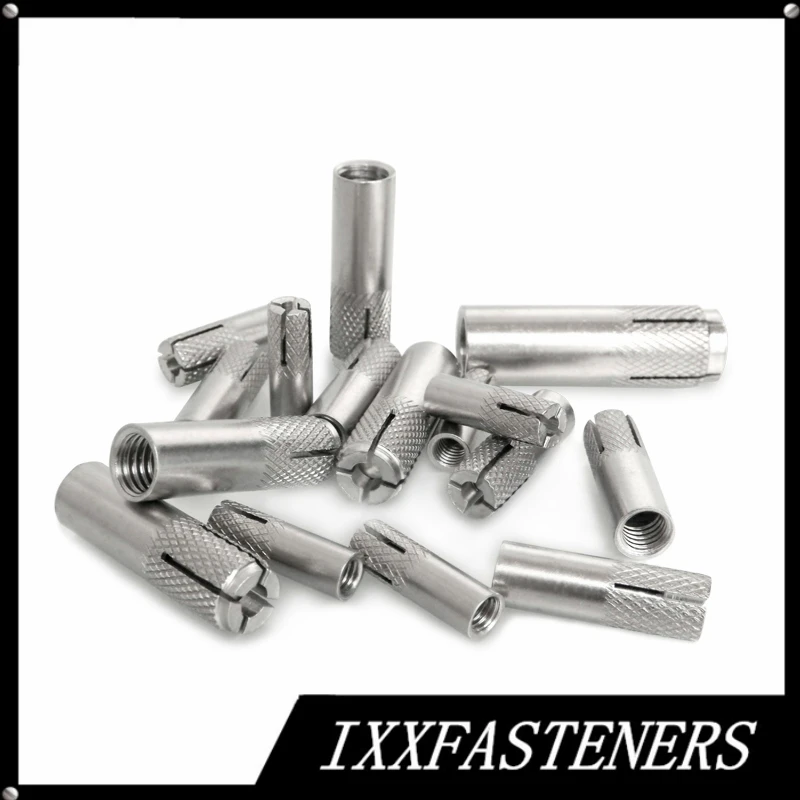 10Pcs M6 M8 M10 M12 M16 304 Rvs Ankers Bout Drop In Ankers Uitbreiding