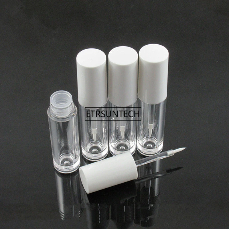 

100pcs 5ml Empty Eyeliner Container Bottle Tube With Brush,Empty Liquid Lip Gloss Bottle Applicator Refillable Tube F2226