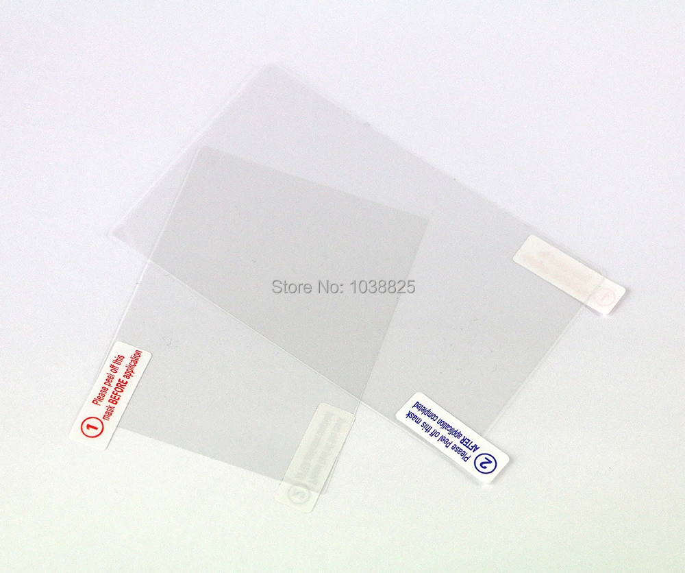 50 مجموعات/وحدة جديدة 3DSXL واضح أعلى أسفل واقي الشاشة شاشة LCD فيلم لنينتندو جديدة 3DS XL