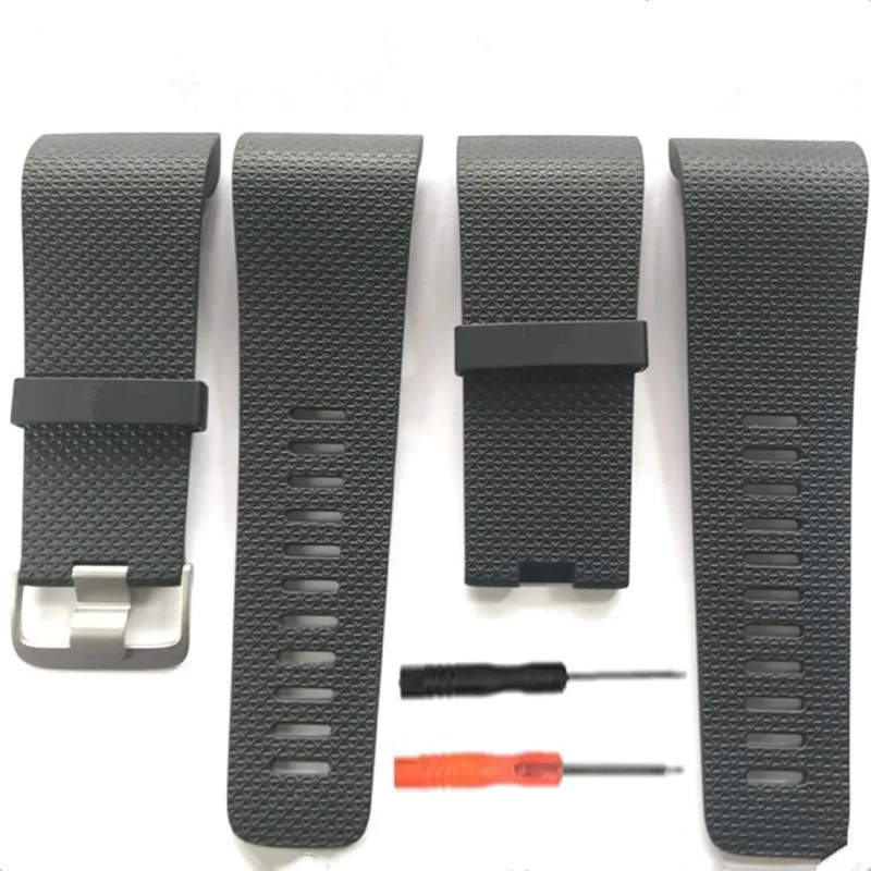 

new for fitbit surge Smart Watch black Replace strap 100% No allergy