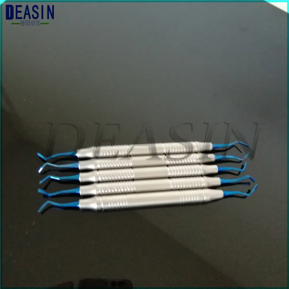 Dental Tool Stainless Steel Dentist Teeth Clean Hygiene Picks Scaler Oral Care Luxating Root Elevator with Case Instruments Tool