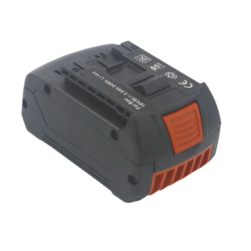 DVISI-batería recargable de 18 V para taladro Bosch, pila de 3000mAH/4000mAh para taladro Bosch BAT618 BAT609 BAT618G 336 169 GKS 18 V-LI CCS180 FHN180 rh180