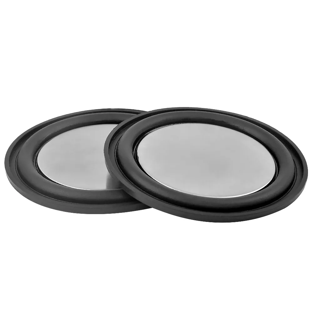 AIYIMA-Radiador de graves para altavoz, placa de goma para altavoz de graves, Subwoofer auxiliar, vibración pasiva, 61MM, 2 unidades