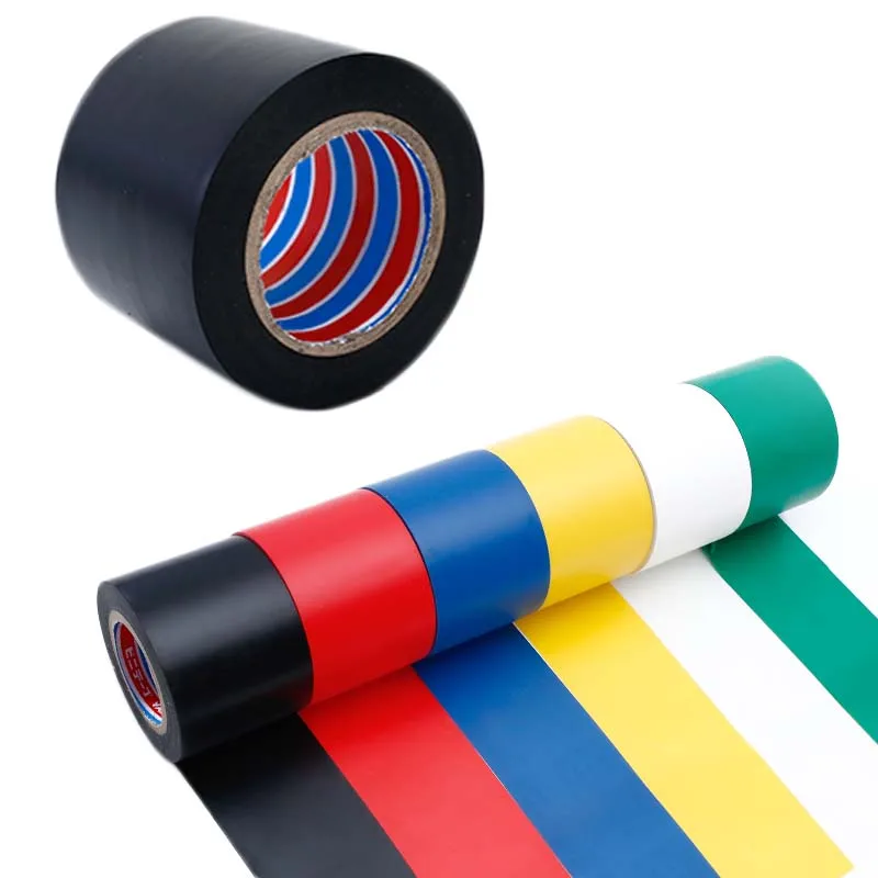 50mmX20m PVC Electrical Tape Waterproof Flame Retardent Insulation Insulating Adhesive Tape Cable Harness Wiring Loom Tape