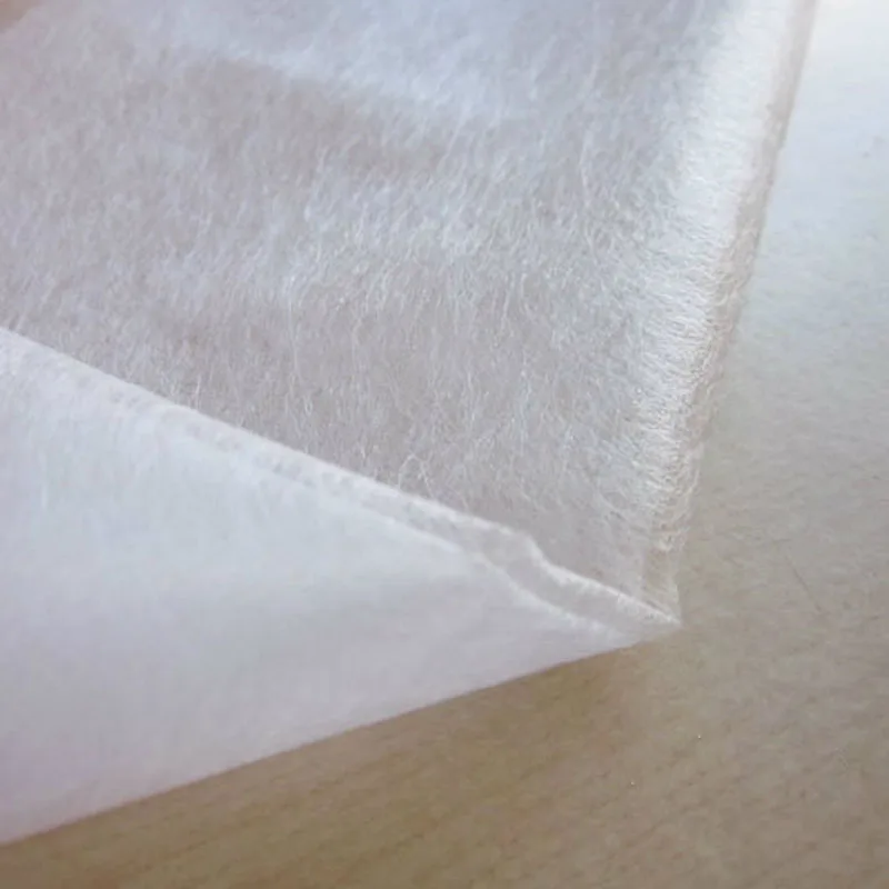 5Y/lot Fusible Interlining Easy Iron On Sewing Fabric Join Patchwork Interlining Double Faced Adhesive Batting 112cm